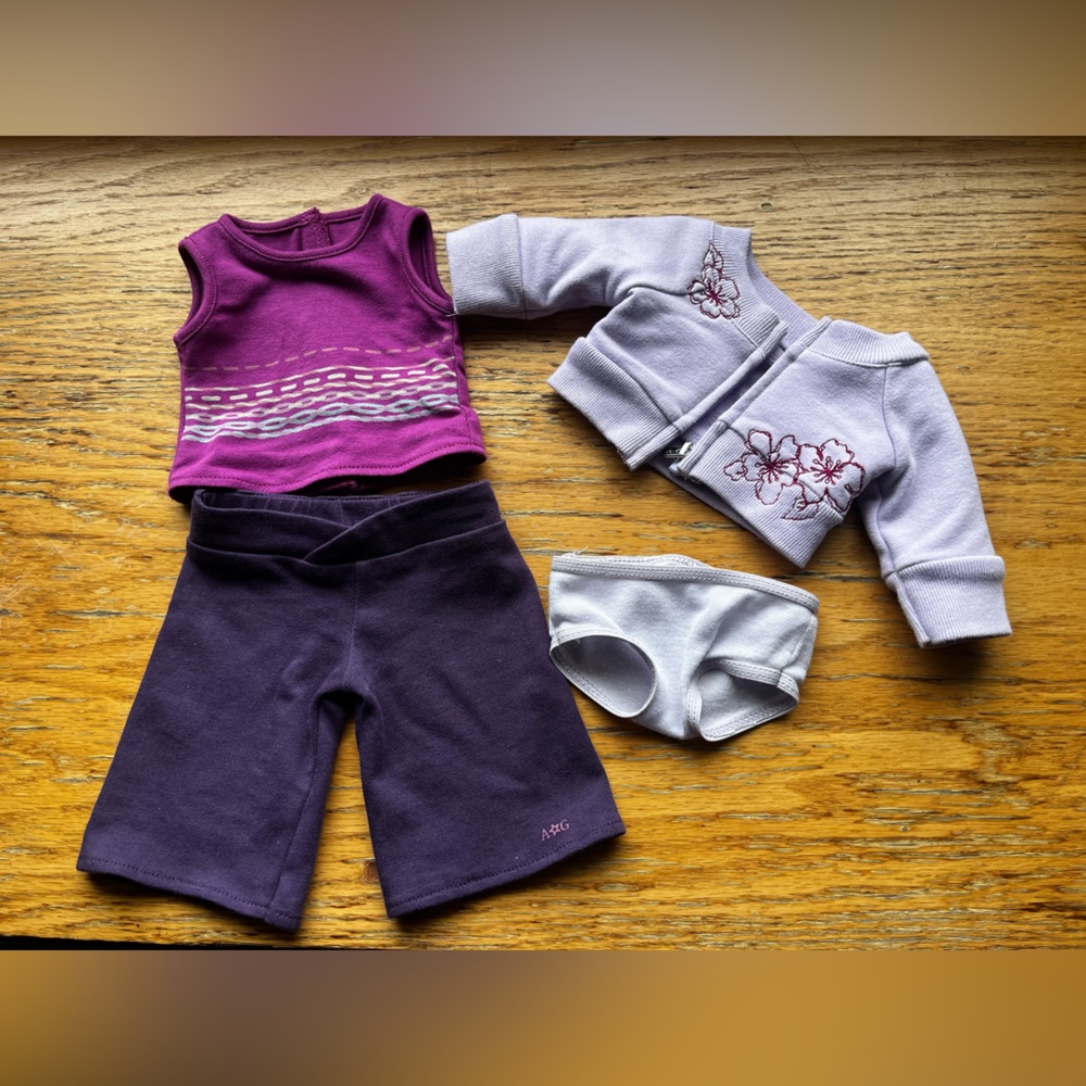 American Girl Doll Yoga Gear Set
